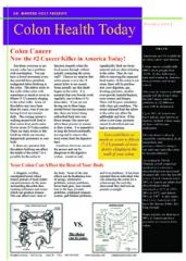 Colon Health Today Newsletters (50 qty)