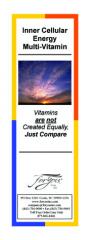Inner Cellular Energy Multi-Vitamin Brochures (50 qty)
